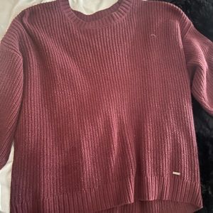 MARRON HOLLISTER HOODIE